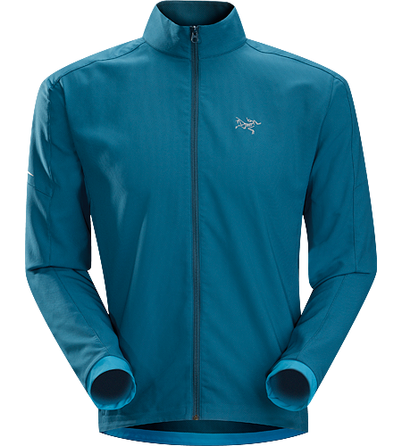 Accelero Jacket Men's Breathable, moisture-wicking jacket; Ideal for aerobic activities in cooler weather.