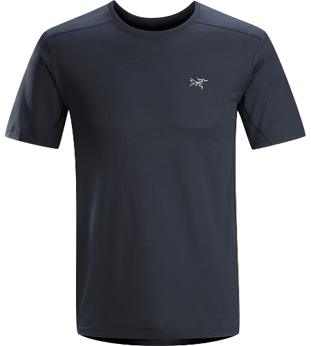 Actinium SS Men's Highly air permeable, lightweight, moisture-wicking, mesh short sleeve running shirt