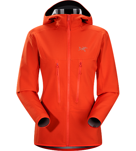 Acto MX Hoody Women's <strong>Acto Series: Mid layer with abrasion resistant exterior | MX: Mixed Weather. </strong>Highly breathable, air permeable, mid layer hooded hardfleece jacket that provides bulk-free warmth for all day activity
