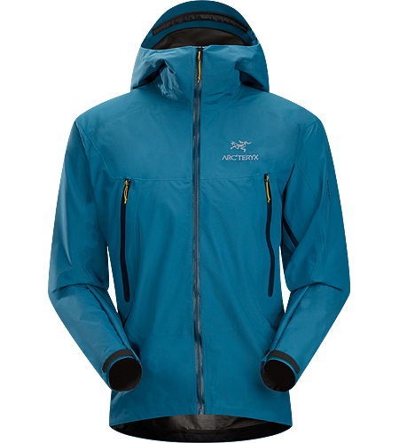 Alpha SL Hybrid Jacket Men's Super lightweight, compressible, waterproof jacket designed using two composites of GORE-TEX® textile for added durability in high-wear areas. Ideal for emergency weather protection when hiking or climbing.