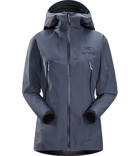 Alpha SL Jacket Women's Super lightweight, waterproof GORE-TEX® PacLite® jacket with essential backcountry features and helmet compatible Speed Hood®; ideal as an easily packable emergency storm jacket in an alpine environment.