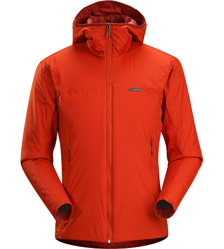 Aphix Hoody Men's Lightweight insulated hooded jacket that stands alone or works as a mid layer.