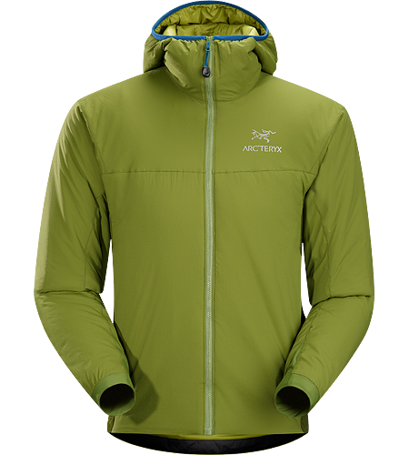 Atom LT Hoody Men's <strong>Atom Series: Synthetic insulated mid layers | LT: Lightweight. </strong>Insulated, mid-layer hoody with wind and moisture resistant outer shell; Ideal as a layering piece for cold weather activities.