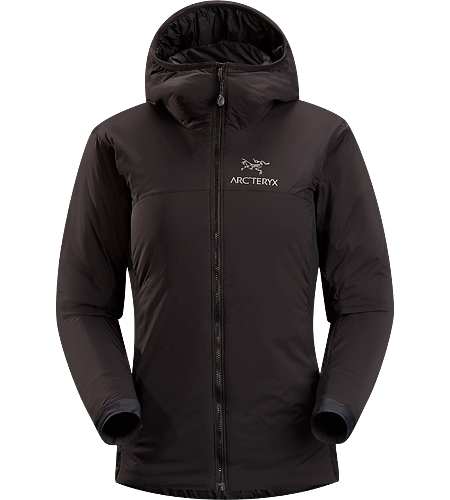 Atom LT Hoody Women's <strong>Atom Series: Synthetic insulated mid layers | LT: Lightweight. </strong>Lightweight, breathable, insulated hoody; Ideal as a stand-alone piece in fair weather, or as a layering piece in cold conditions