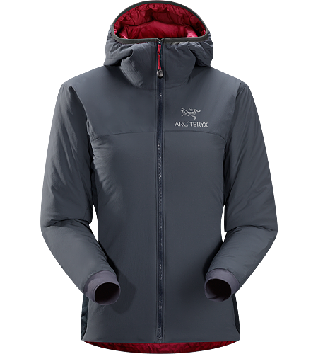 Atom LT Hoody Women's <strong>Atom Series: Synthetic insulated mid layers | LT: Lightweight. </strong>Lightweight, breathable, insulated hoody; Ideal as a stand-alone piece in fair weather, or as a layering piece in cold conditions