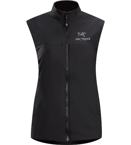 Atom LT Vest Women's <strong>Atom Series: Synthetic insulated mid layers | LT: Lightweight. </strong>Lightweight, insulated Coreloft™ vest, designed to preserve core warmth; Ideal as a layering piece for cold weather activities.