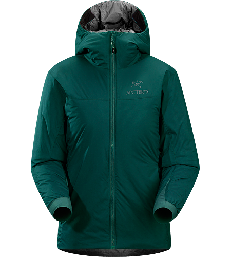 Atom SV Hoody Women's <strong>Atom Series: Synthetic insulated mid layers | SV: Severe Weather. </strong>Warm insulated Coreloft™ jacket with an insulated hood; Ideal for use as a super-warm mid-layer in cold conditions, or as a stand-alone piece in warmer conditions.