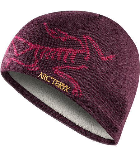 Bird Head Toque Stylish wool/acrylic mix toque with large knitted bird logo