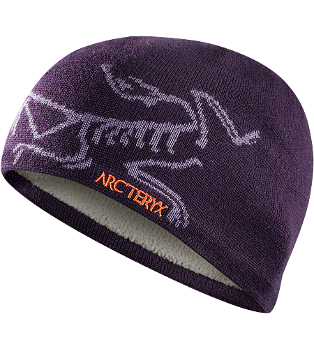 Bird Head Toque Stylish wool/acrylic mix toque with large knitted bird logo