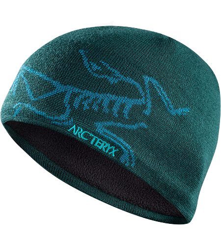Bird Head Toque Stylish wool/acrylic mix toque with large knitted bird logo