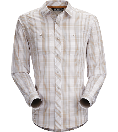 Borderline Shirt LS Men's Lightweight, breathable long sleeved shirt designed with technical features and casual styling for urban adventures