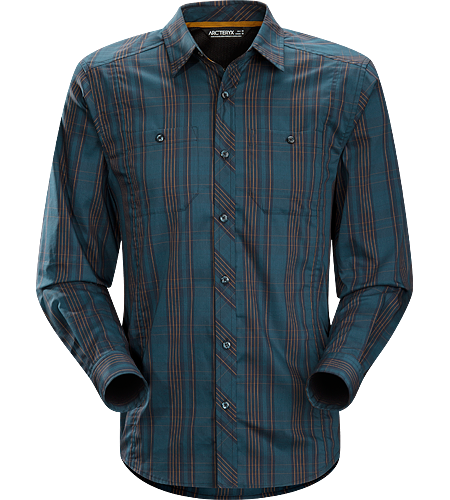 Borderline Shirt LS Men's Lightweight, breathable long sleeved shirt designed with technical features and casual styling for urban adventures