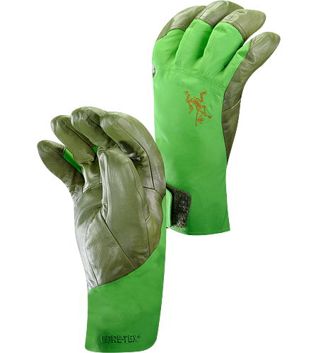 Caden Glove Men's Short, trim cuffed glove designed for big mountain skiing and snowboarding