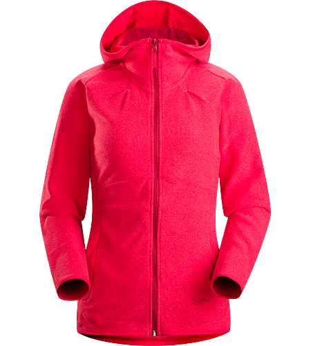 Caliber Hoody Women's Athletic fit hoody with full front zipper and a comfortable lined hood