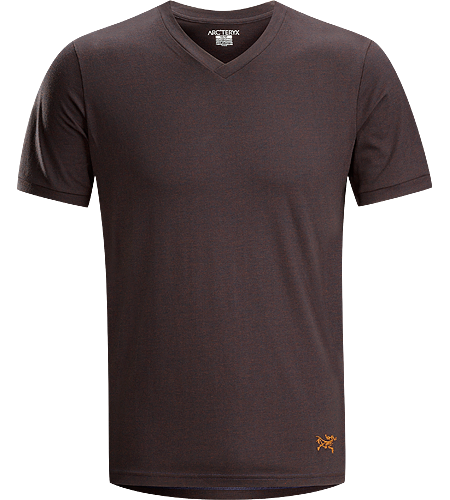 Candidate V-Neck Men's Comfortable, easy-wearing short sleeve T-shirt with V-neck, constructed with a cotton/polyester blend jersey textile that provides durable performance.