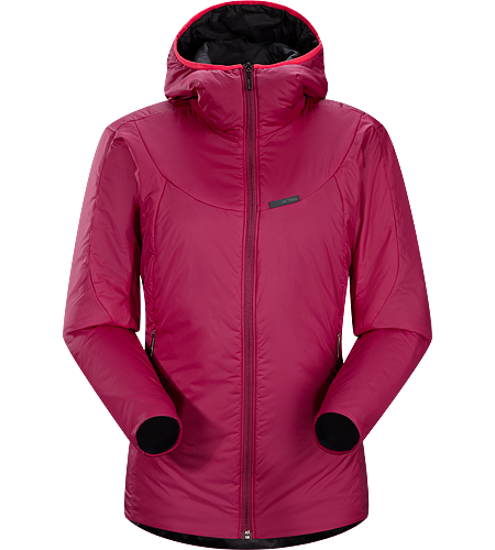 Ceva Hoody Women's Versatile, lightweight, insulated hooded jacket designed to be worn as either a cold weather mid layer, or as a stand alone piece in cold dry conditions