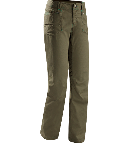 Cheema Pant Women's Slimmer fit jean style pants constructed with a durable cotton canvas with a hint of stretch.