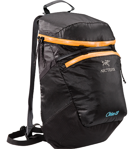 Cierzo 18 Ultra-light and compressible, low-profile lead pack, designed for rock and ice climbers