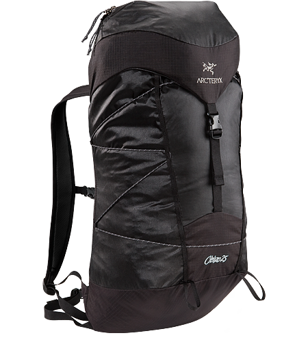 Cierzo 25 Highly compressible, super lightweight secondary summit pack pared down to the essentials only.
