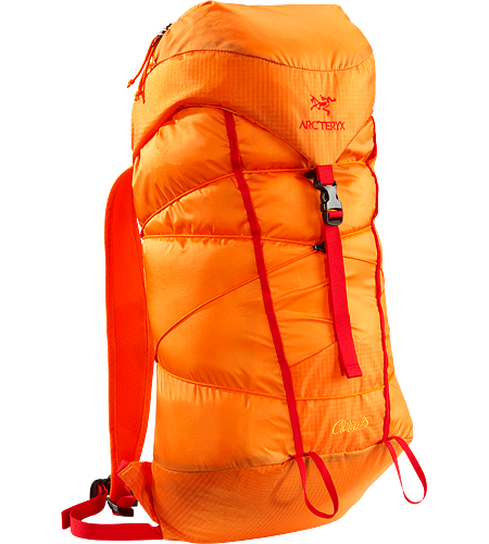 Cierzo 25 Highly compressible, super lightweight secondary summit pack pared down to the essentials only.