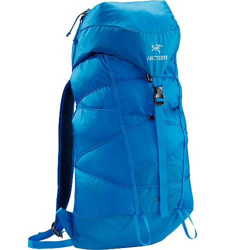 Cierzo 25 Highly compressible, super lightweight secondary summit pack pared down to the essentials only.