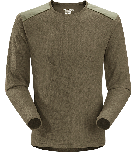 Cordin Pullover Men's Relaxed fitting, moisture wicking, lightly insulated wool blend sweater with reinforced shoulders. Ideal as an insulated mid layer for winter living.