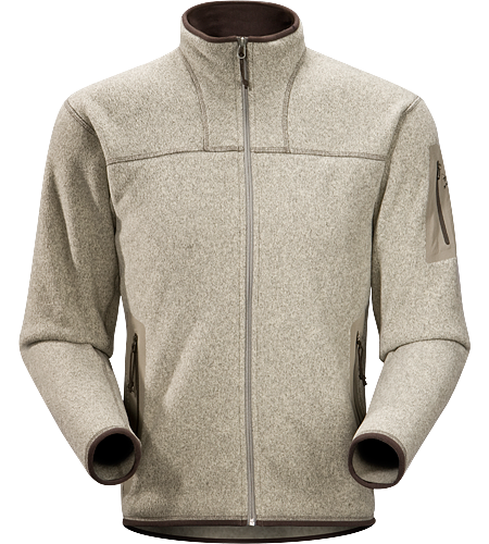 Covert Cardigan Men's Breathable fleece jacket with a casual design; Ideal for layering or as a stand alone piece.