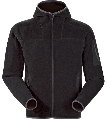 Covert Hoody Men's Breathable fleece hoody with a casual design; Ideal for layering or as a stand alone piece.