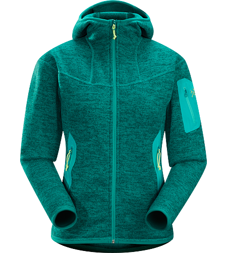 Covert Hoody Women's Breathable fleece hoody with a casual design; Ideal for layering or as a stand alone piece.
