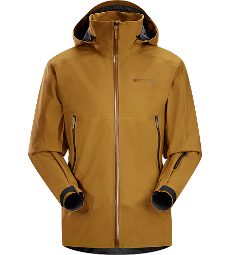 Crossbow Jacket Men's Lightly insulated, waterproof, windproof, GORE-TEX® with 3L softshell construction jacket designed for on-area riding and skiing.