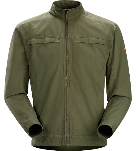 Crosswire Jacket Men's Bequeme Jacke aus Baumwoll-Canvas im Stil einer Bomberjacke.