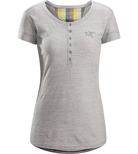 Emissary SS Women's Premium quality, short sleeve Henley shirt made of Laincast™ wool blend textile; Ideal for multi-day, multi purpose use.