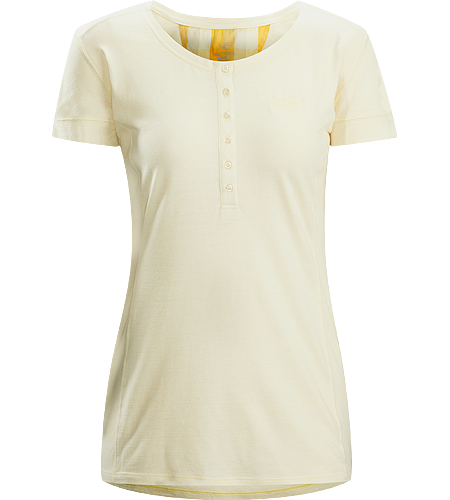 Emissary SS Women's Premium quality, short sleeve Henley shirt made of Laincast™ wool blend textile; Ideal for multi-day, multi purpose use.