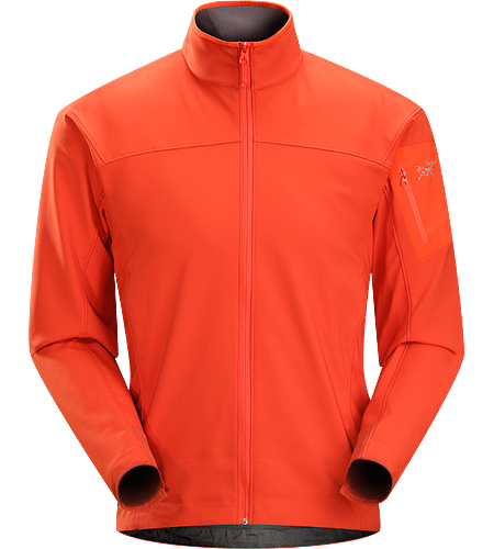 Epsilon AR Jacket Men's Leichte, atmungsaktive Jacke aus wind- und wasserabweisendem Hardfleece-Material. Ideal für alle anstrengenden Ausdaueraktivitäten.