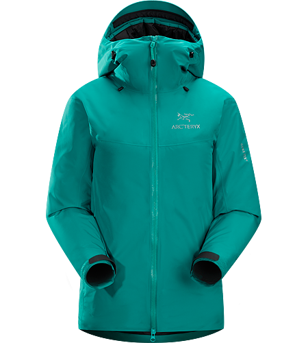 Fission SL Jacket Women's <strong>Fission Series: Insulated weatherproof outerwear | SL: Superlight. </strong>The lightest weight, fully waterproof, fully insulated jacket uses waterproof/breathable GORE-TEX® and Arc'teryx exclusive Thermatek™ insulation.