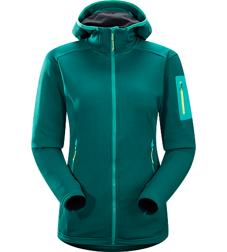 Fortrez Hoody Women's Durable, mid weight, hardfleece hooded jacket; Ideal as a layering piece, or as a stand alone piece on cooler, dry days.