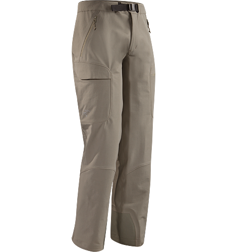 Gamma Guide Pant Men's <strong>Gamma Series: Softshell outerwear with stretch. </strong> Durable, breathable, wind and moisture resistant pant with reinforced instep patches, designed for alpine climbing.