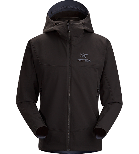 Gamma LT Hoody Men's <strong>Gamma Series: Softshell outerwear with stretch | LT: Lightweight. </strong> Durable and breathable, wind and moisture resistant softshell hooded jacket for everyday use. Ideal for active outdoor use.