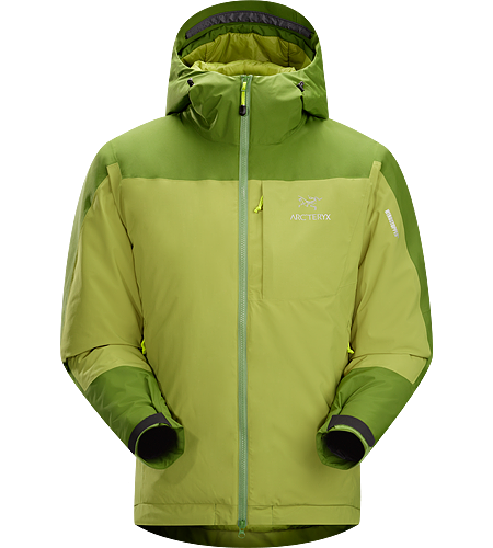 Kappa Hoody Men's <strong>Kappa Series: Insulated wind resistant outerwear. </strong>Highly insulated, windproof, breathable jacket constructed with enhanced WINDSTOPPER® fabric with a softer face, and reinforced shoulders and arms; ideal for active pursuits in freezing weather.