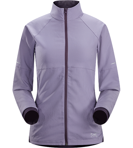 Kapta Jacket Women's An air permeable, mid weight jacket constructed with a moisture-resistant textile with a smooth outer face and an odour control backer. Ideal for running in cool weather.