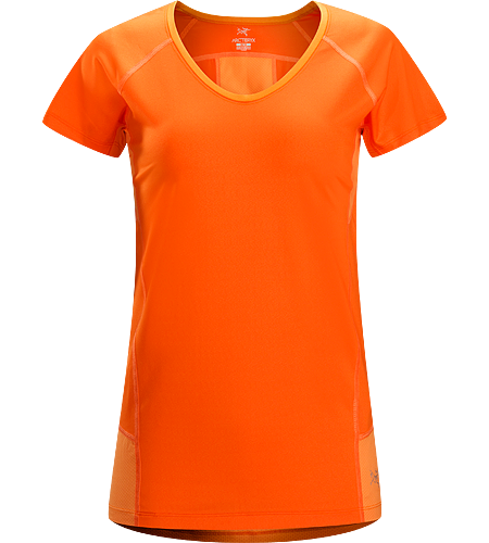 Kapta Shirt SS Women's Leichtes, atmungsaktives, elastisches kurzärmeliges Shirt mit einem Rückenteil aus Netzgewebe. Ideal für körperliche Betätigungen an warmen Tagen.