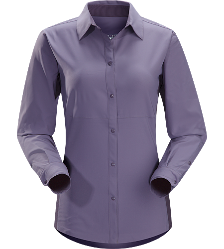 Libere Comp LS Women's Breathable, lightweight long sleeved shirt with sleeves that roll and secure in place for hotter weather.