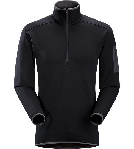Lorum Zip Neck Men's Low profile, technical zip neck is an excellent mid-layer for hard working days.