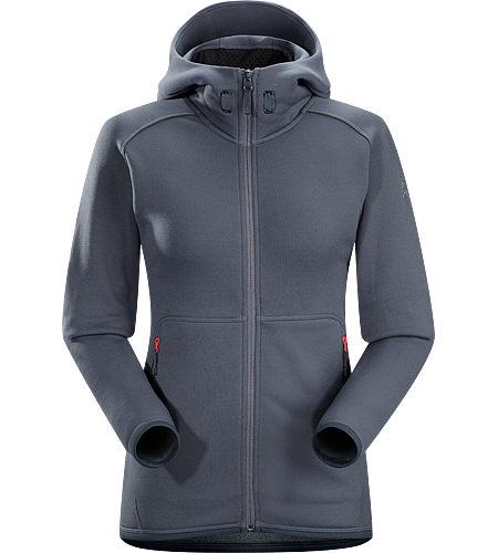 Maeven Hoody Women's Lightweight, low profile, technical mid-layer, full zip hoody; ideal for hard working days on the hill.