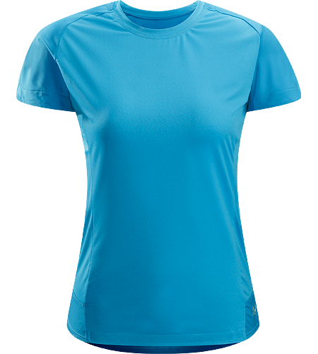 Mentum Comp SS Women's Locker sitzendes, kurzärmeliges T-Shirt aus elastischem Material mit gutem Feuchtigkeitstransport; ideal zum Laufen, Hiking und für alle schweißtreibenden Aktivitäten.