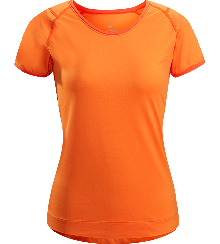 Mentum Tee SS Women's Breathable, moisture-wicking, stretchy short-sleeved shirt.