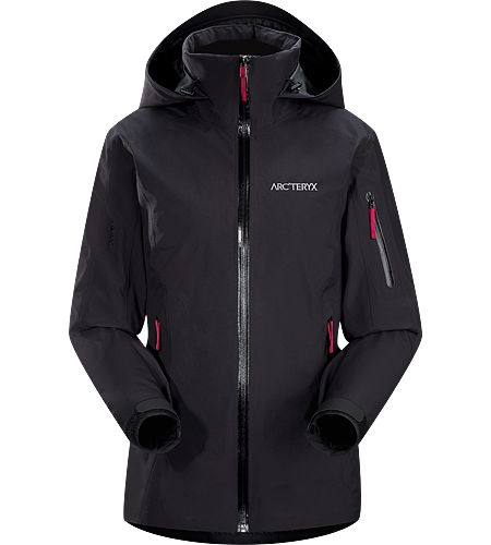 Meta Veste Femme Veste GORE-TEX® légère, résistante à l'eau, respirante et légèrement isolante, à la silhouette fine, conçue pour le ski en grande montagne ou dans les stations.
