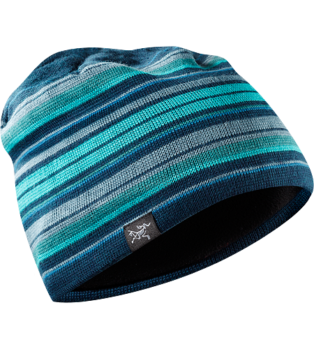 Molly & Moe Toque Merino wool/acrylic mix beanie with fleece headband lining.