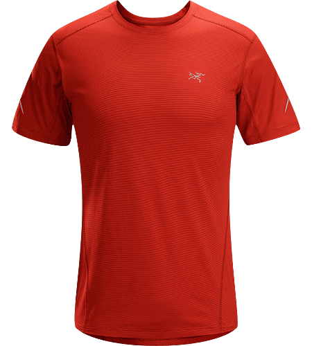Motus Crew SS Men's Moisture-wicking, quick-drying, short-sleeve shirt constructed using Phasic™ technology textile; ideal for a wide range of high-output activities.