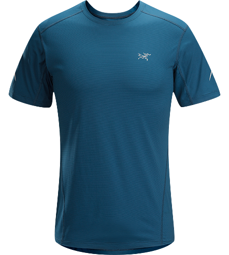 Motus Crew SS Men's Moisture-wicking, quick-drying, short-sleeve shirt constructed using Phasic™ technology textile; ideal for a wide range of high-output activities.